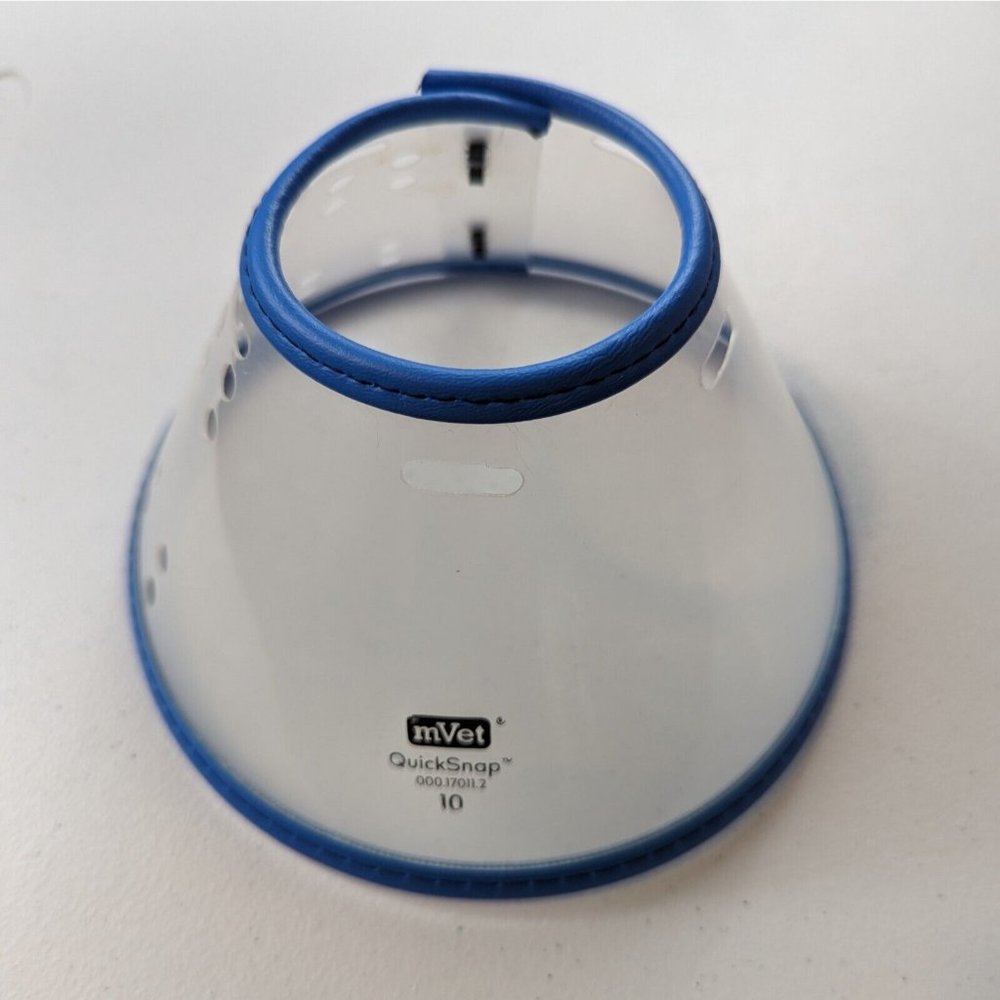 mVet QuickSnap Padded E-Collar 10"